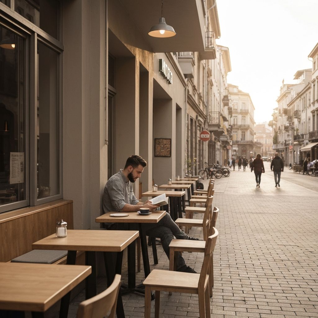 Outdoor dining context
